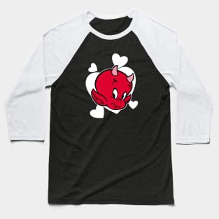 HOT STUFF - Hearts Baseball T-Shirt